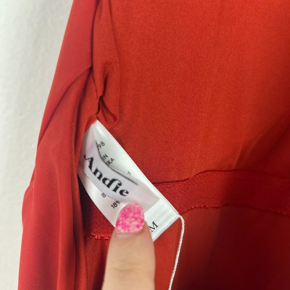 NWT Andie Swim The Luzon One Piece Swimsuit Chili Pepper Size Medium M NEW - Picture 8 of 12